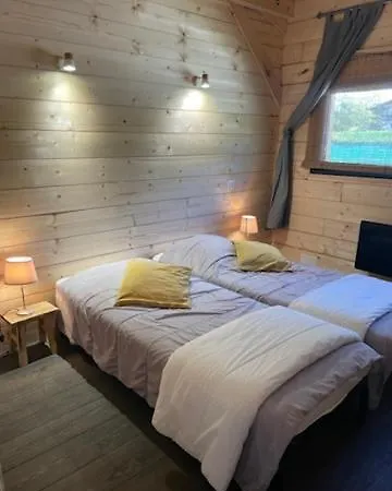 Maison En Bois Moderne Et Spacieuse Avec Piscine Holiday home Soustons